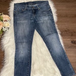 Bebe Premium Denim Jeans Slim Fit Medium Rise Size 27